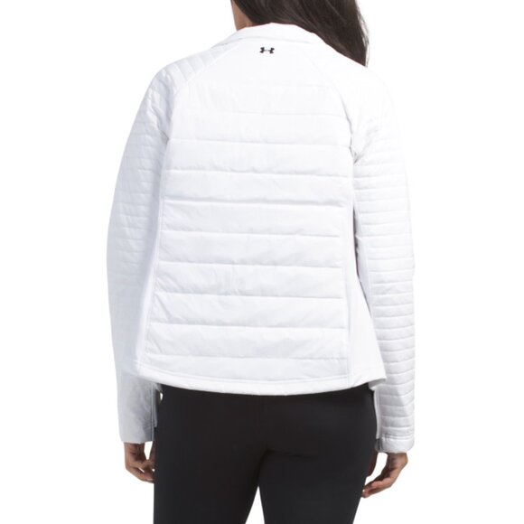 UNDER ARMOUR White Atlas Insulated Jacket - Picture 2 of 2